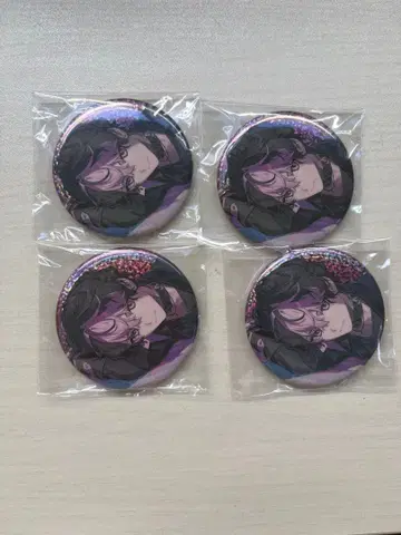 시쿠포니 LAN 2025 생일 기념 캔 배지 4개 세트