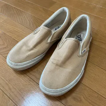 VANS 슬립온 베이지 26cm
