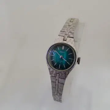 작동 SEIKO 세이코 수동 와인딩 여성용 손목시계 앤티크