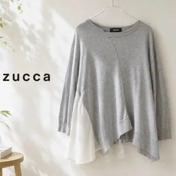 70 새상품급 루즈한 사이즈 zucca 니트 상의