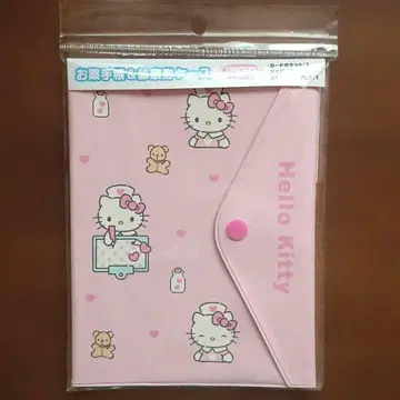 헬로키티 약 수첩 & 진찰권 케이스 새상품 산리오 익명 배송