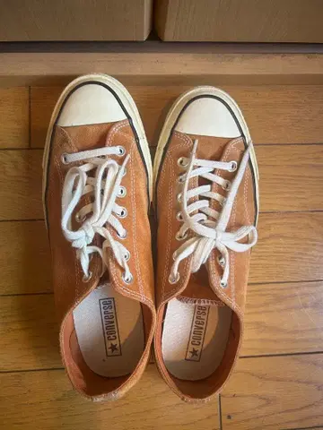 레어 Converse Chuck Taylor ct70 스웨이드 오렌지