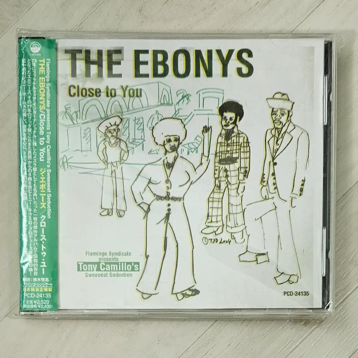 The Ebonys - Close To You (일본반 띠포함) CD