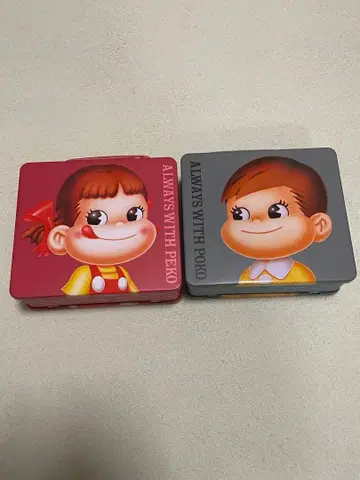 페코짱 포코짱 틴 케이스 Peko Poko 2점