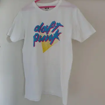 Daft Punk T셔츠 화이트 L사이즈
