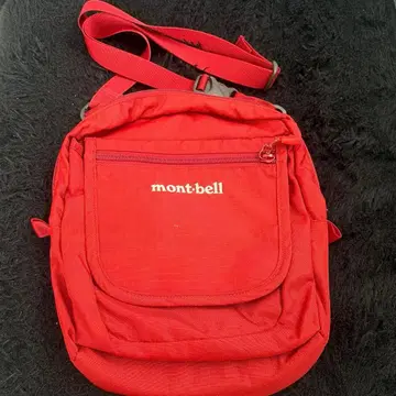mont-bell 숄더백 레드