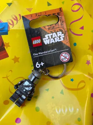 LEGO 정품 스타 워즈 키링 키링 만달로리안