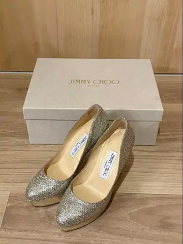 [ 새상품급 ] JIMMY CHOO ALEX CHAMPAGNE 22cm