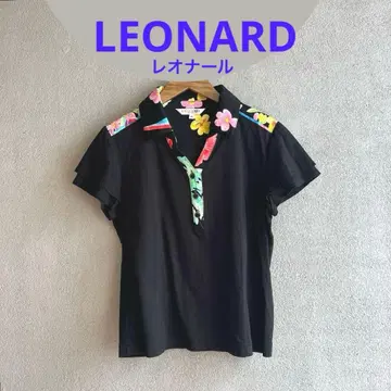 LEONARD 레오나르 꽃무늬 블라우스 40 사이즈