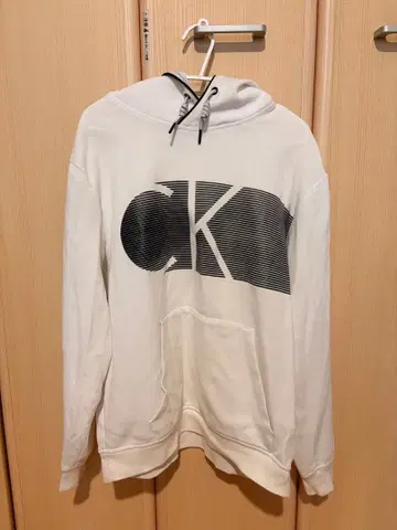Calvin Klein 후드티 화이트 M