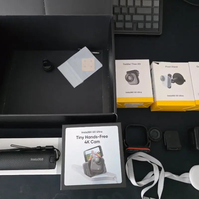 인스타 360 go ultra 어안렌즈+크리에이터 번들+125gb