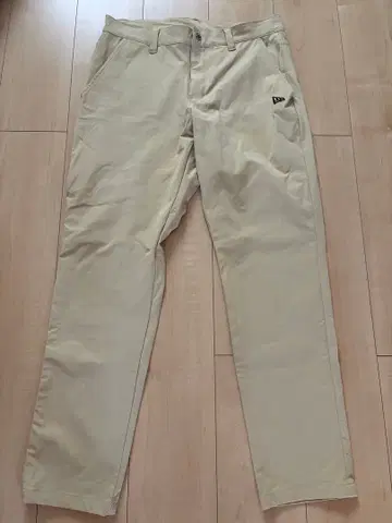 NEW ERA 남성용 골프 팬츠 베이지 LARGE