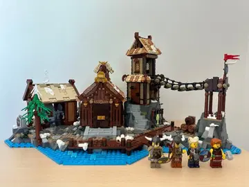 레고 LEGO 아이디어 바이킹 마을 21343