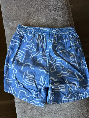 Patagonia 파타고니아 올 패턴 숏팬츠 블루 S