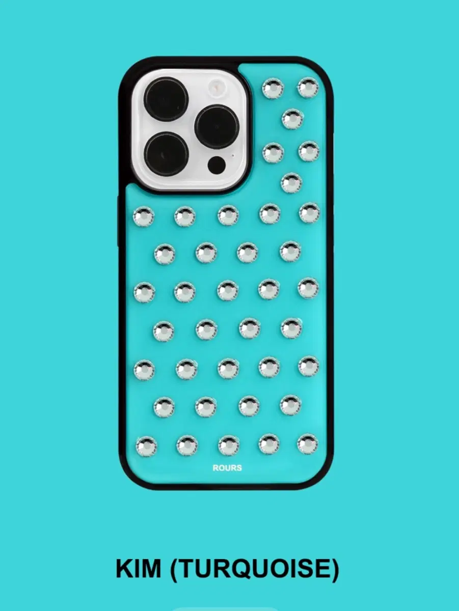 [ROURS] Kim(turquoise) 아이폰 13 민트 핸드폰 케이스