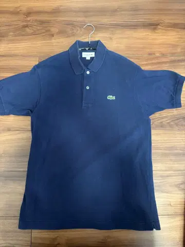 LACOSTE 클래식 핏 피케 셔츠 네이비 FR 3