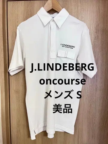 J.LINDEBERG on course 피케 셔츠 화이트 S