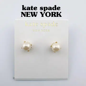 미사용품 kate spade NEW YORK 펄 진주 스터드 귀걸이