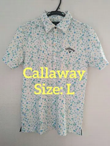 Callaway 피케 셔츠 [ L 사이즈 ]