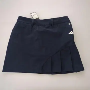 adidas 골프 사이드 플리츠 스커트 이너 팬츠 포함 네이비 L