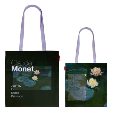 클로드 모네 토트백 수련 아트