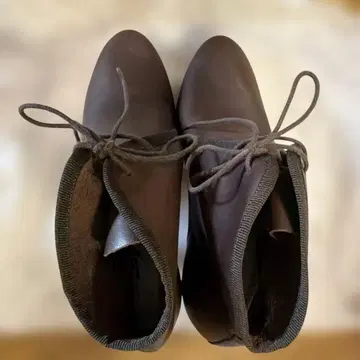 새상품급 repetto 레페토 숏부츠 브라운 37
