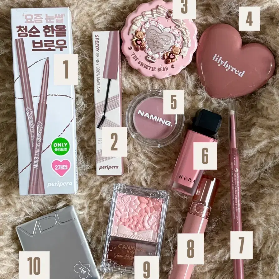 화장품 팝니다 [헤라,캔메이크,릴바레,플라워노즈,네이밍,롬앤,페리페라,VDL,투쿨포스쿨,삐아]