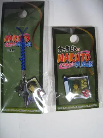 NARUTO 나루토 돌풍전 핀즈 스트랩 우치하 사스케