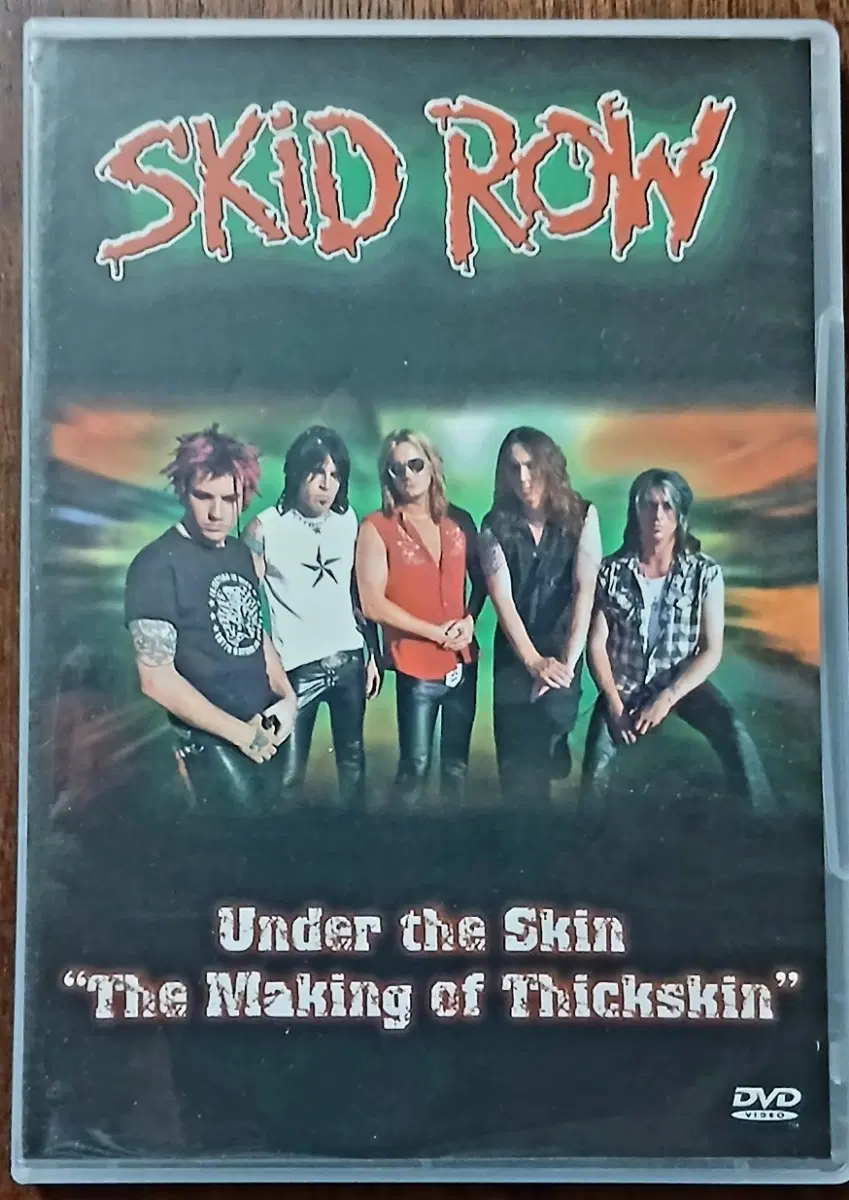 DVD 락 밴드스키드로우 라이브외 멤버생활 담겨져 있음