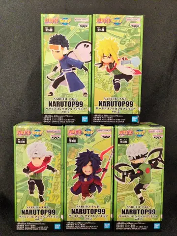 BANDAI SPIRITS NARUTOP99 월드 컬렉터블 피규어 vol.2/NARUTO-나루토- 전 5종 세트