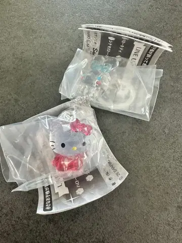 미개봉 새상품 산리오 크리스탈 메지루시 액세서리 키티 시나몬