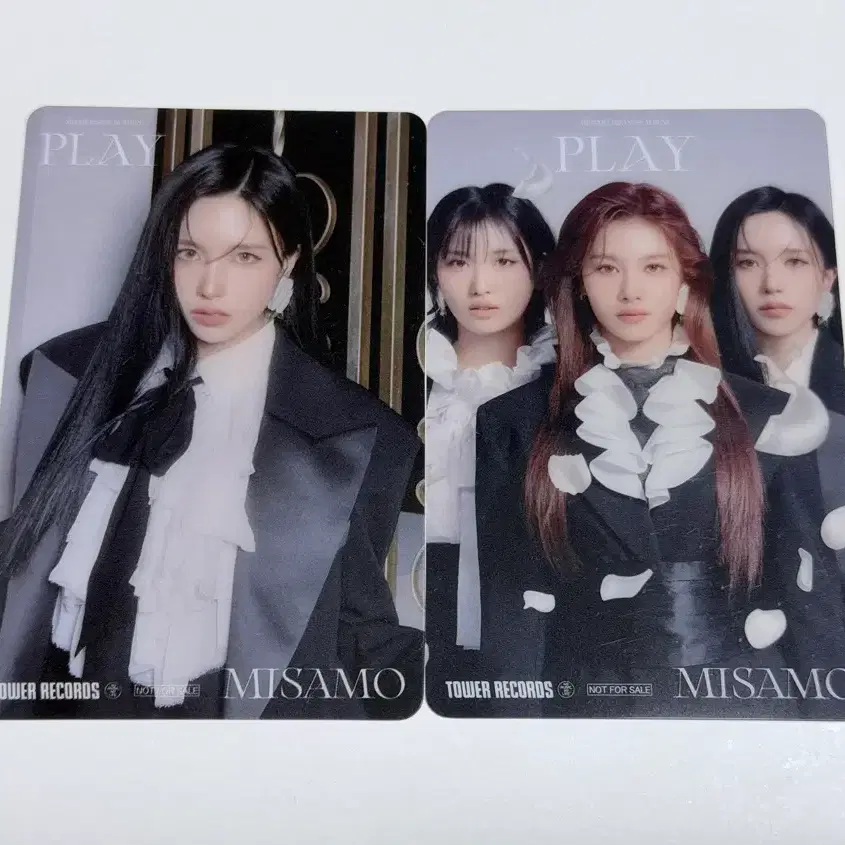 미사모 미나 PLAY 일본 포카 타워레코드 특전
