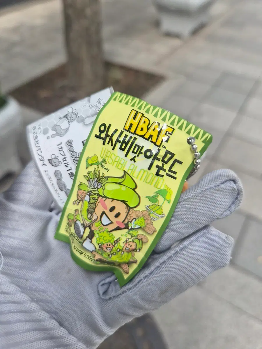 HBAF 아몬드 가챠 떡볶이맛 와사비맛