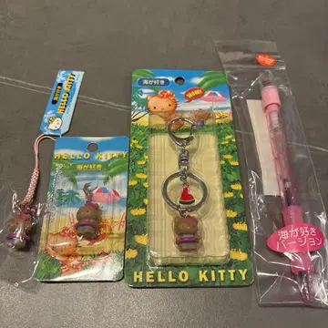 [초레어] 일광화상 키티 2001년 Hello Kitty 바다를 좋아해 일본 한정판