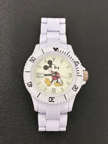 [ 한정품 ] Disney 미키마우스 화이트 손목시계