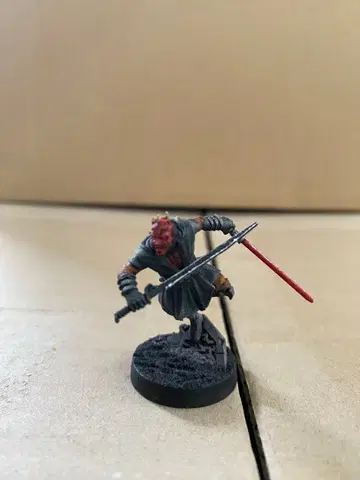 스타 워즈 레기온 보드게임 Maul w/Dark Saber