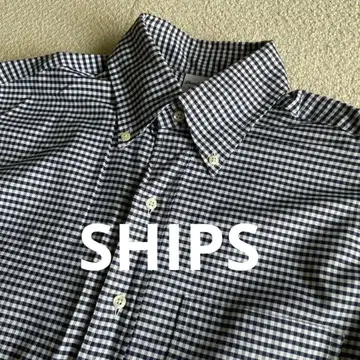 SHIPS 사우스윅 체크 무늬 긴팔 셔츠 미국제