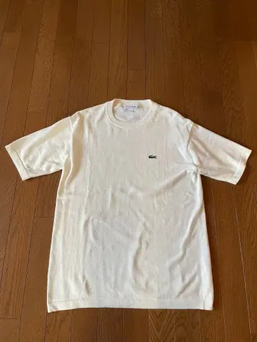 LACOSTE 크루넥 반팔 썸머 니트