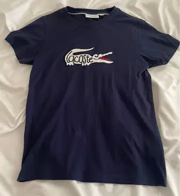 LACOSTE 라코스테 반팔 T셔츠 네이비