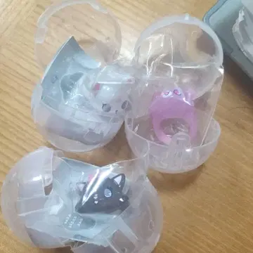 포동포동 클리어링 산리오 주얼펫 3종 세트