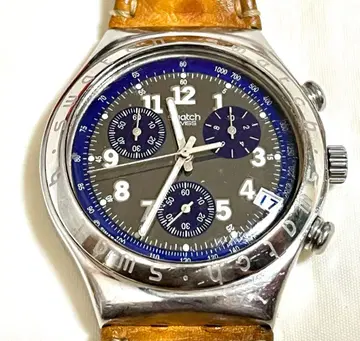 Swatch IRONY 크로노그래프 남성용 손목시계 빈티지