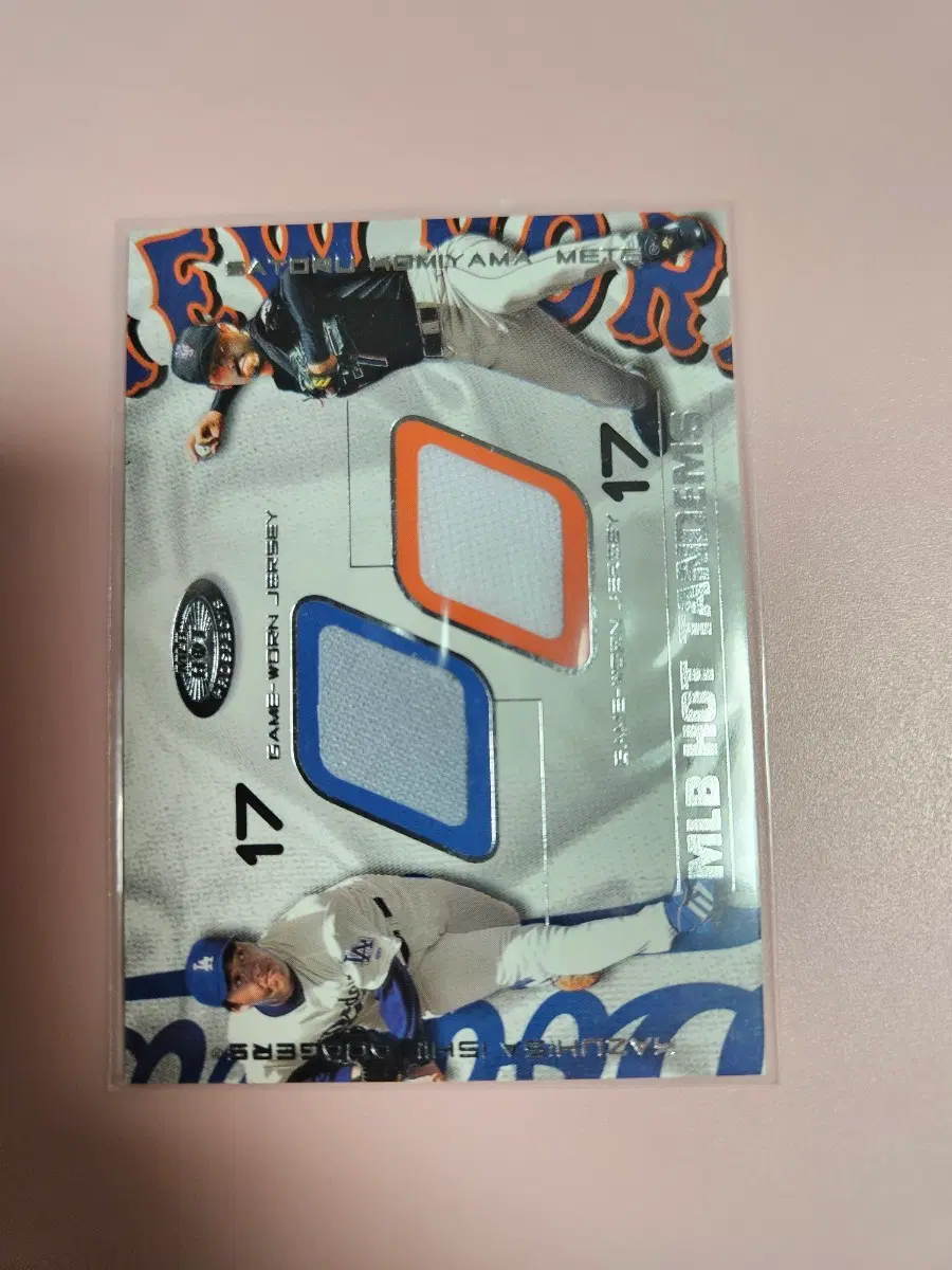일본)가즈히사 이시이 100장 한정 Fleer 저지 카드