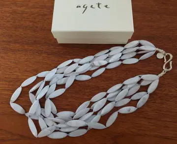 새상품급 아가트 agete 쉘 목걸이