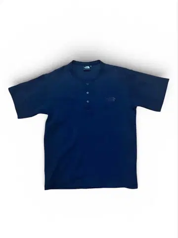 THE NORTH FACE 헨리넥 티셔츠 블랙
