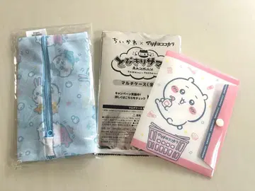 [ 새상품 ] 치이카와 (먼작귀) 마츠키요 코코카라 런드리 그물망 & 멀티 케이스