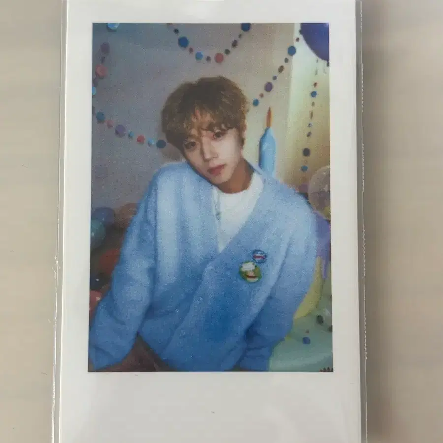 박지훈 2025 사운드웨이브 공식 생일카페 폴라로이드 포카
