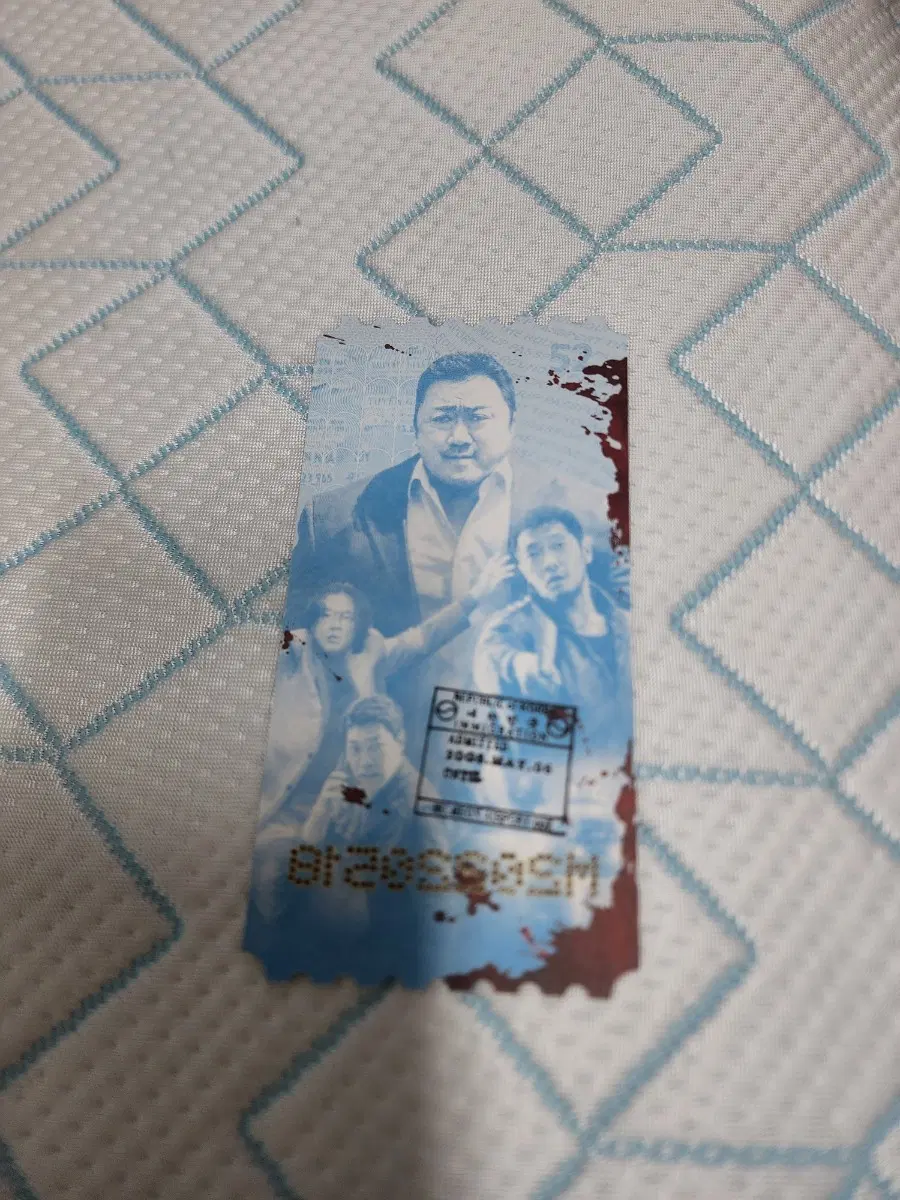 범죄도시2 오리지널티켓 오티 판매합니다