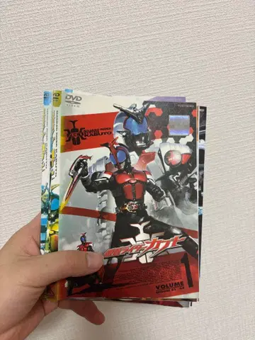 가면라이더 카부토 DVD 전권 세트 렌탈 포함