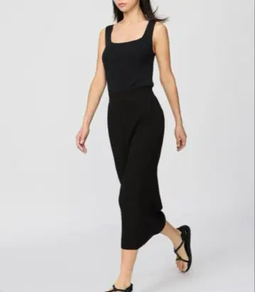 UNIQLO C 3D 리브 스커트 블랙 M 사이즈