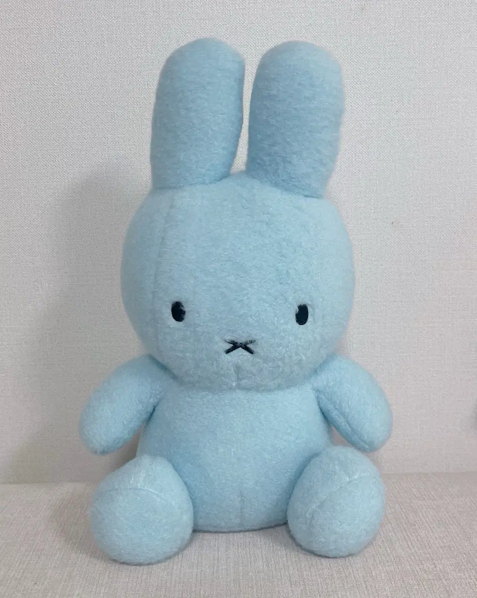 미피 크리미 스카이블루 인형 뽀글이 중형 25cm